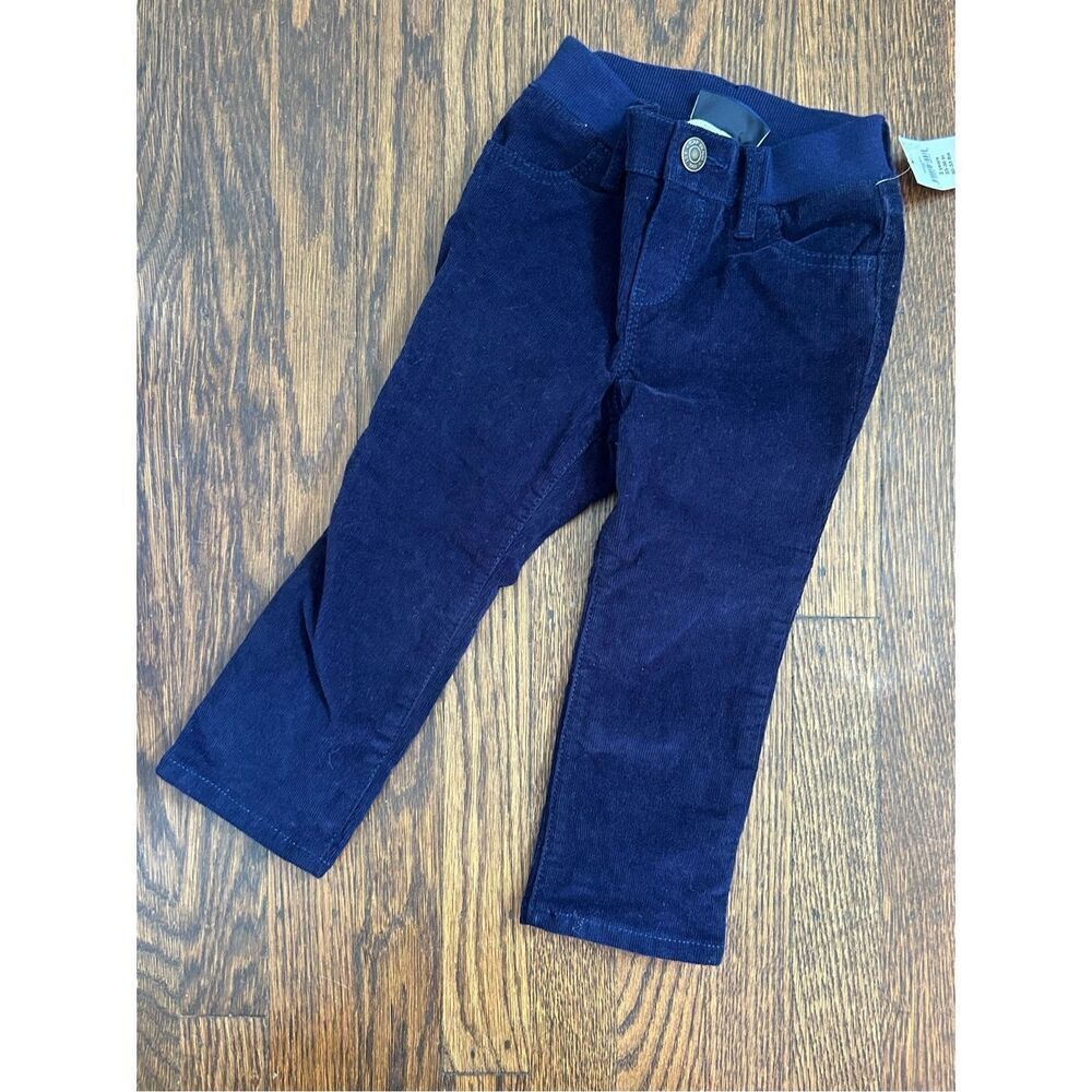 NEW babyGAP GAP Denim Toddler Kids 2T Lined Corduroy Pull-on Pants